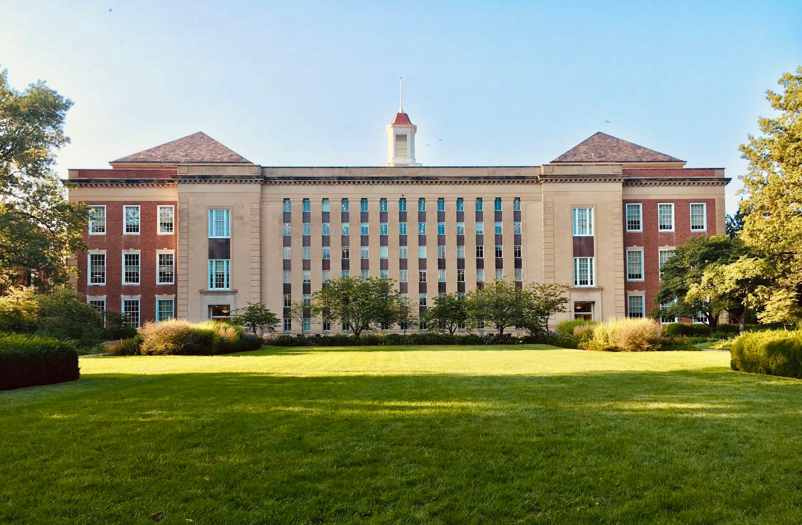 Education campus building where visitor screening and facility oversight matter